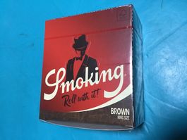 Smoking brown king size 100 paquets de 33 feuilles