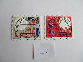 Voll Letzttagsstempel der Poststelle 3185 Schmitten FR