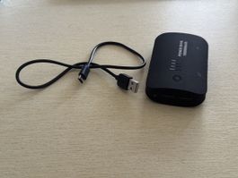 Power Bank Black with Cable Used