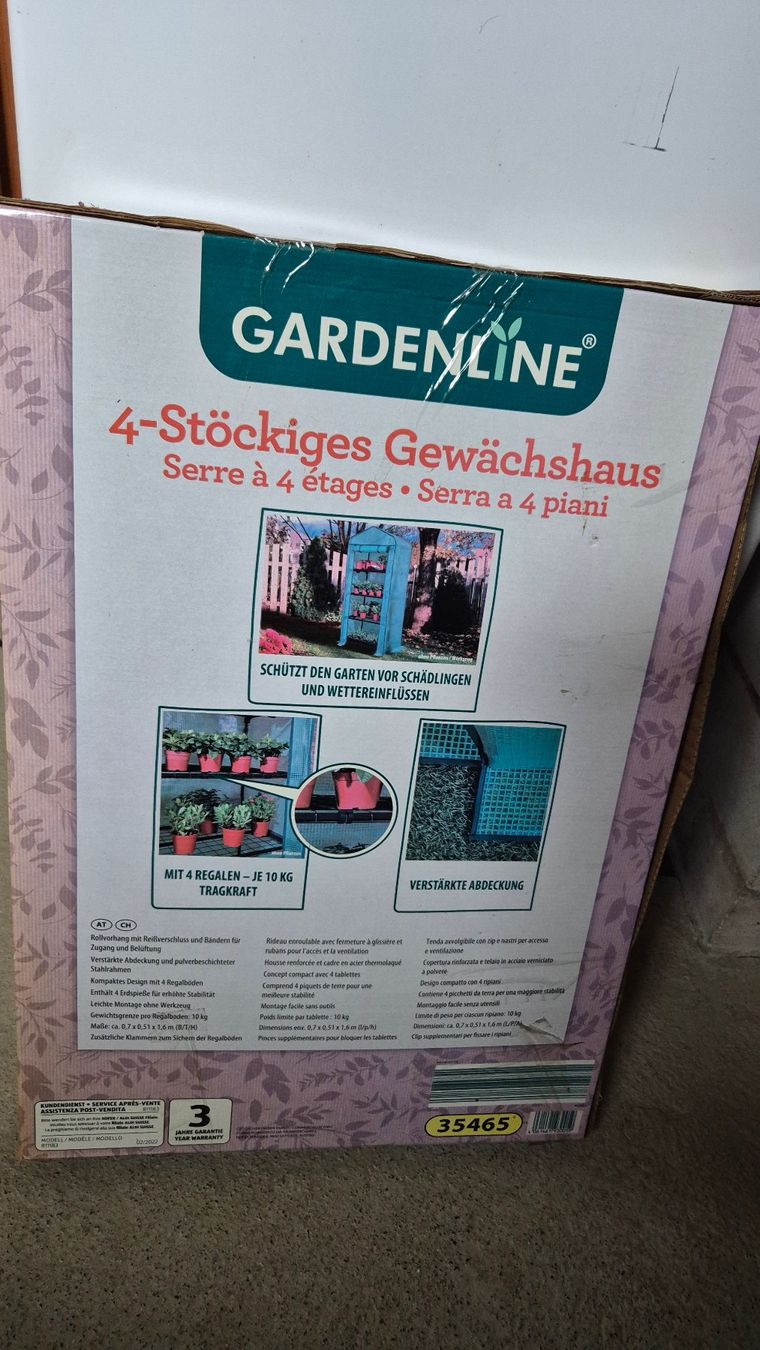 Casette da giardino & serre: Gewächshaus – Nuovo e nell'imballaggio originale da Beromünster venduto da susanne5203 1