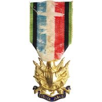 Französische Médaille de Veterand de 1870-1871 Gold