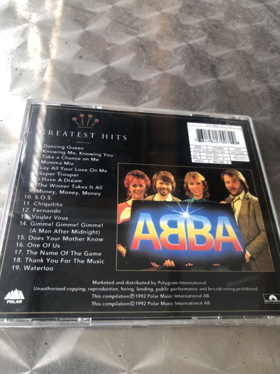 CDs: ABBA - Gold - Greatest Hits CD – Gebraucht aus Flaach von rubo7 1