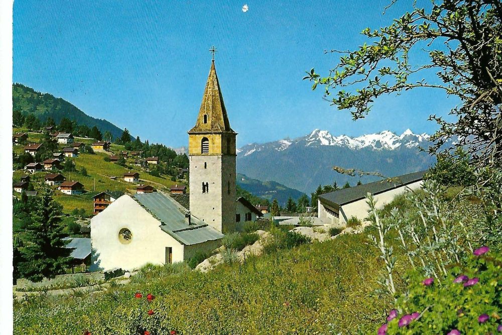 VERCORIN Valais, Grand Chavalard, Dents de Morcles 1977 | Kaufen auf ...