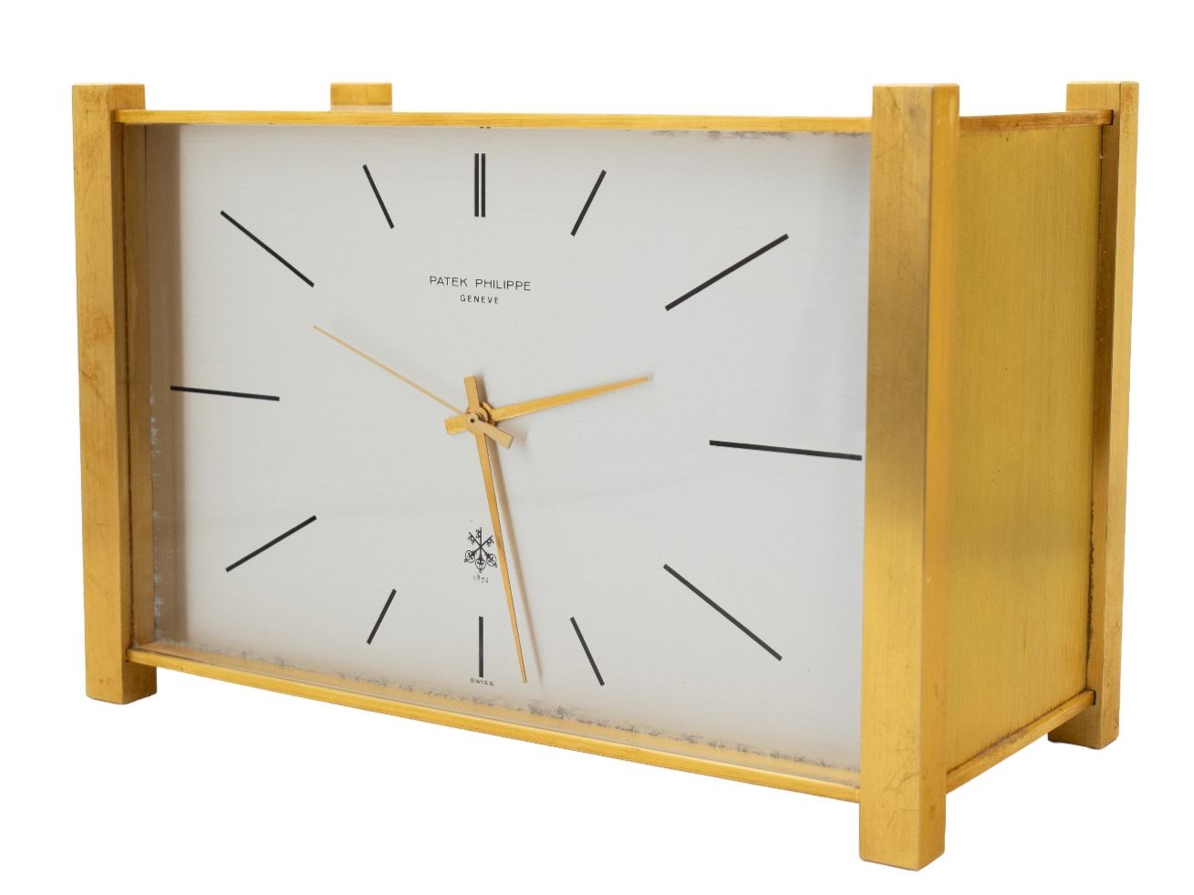Patek Philippe Orologi da terra & Orologi da parete: Patek Philippe Desk clock Ref.1000N Full serviced Patek 6.26 – Usato da Genève venduto da aspaklariacollection 2