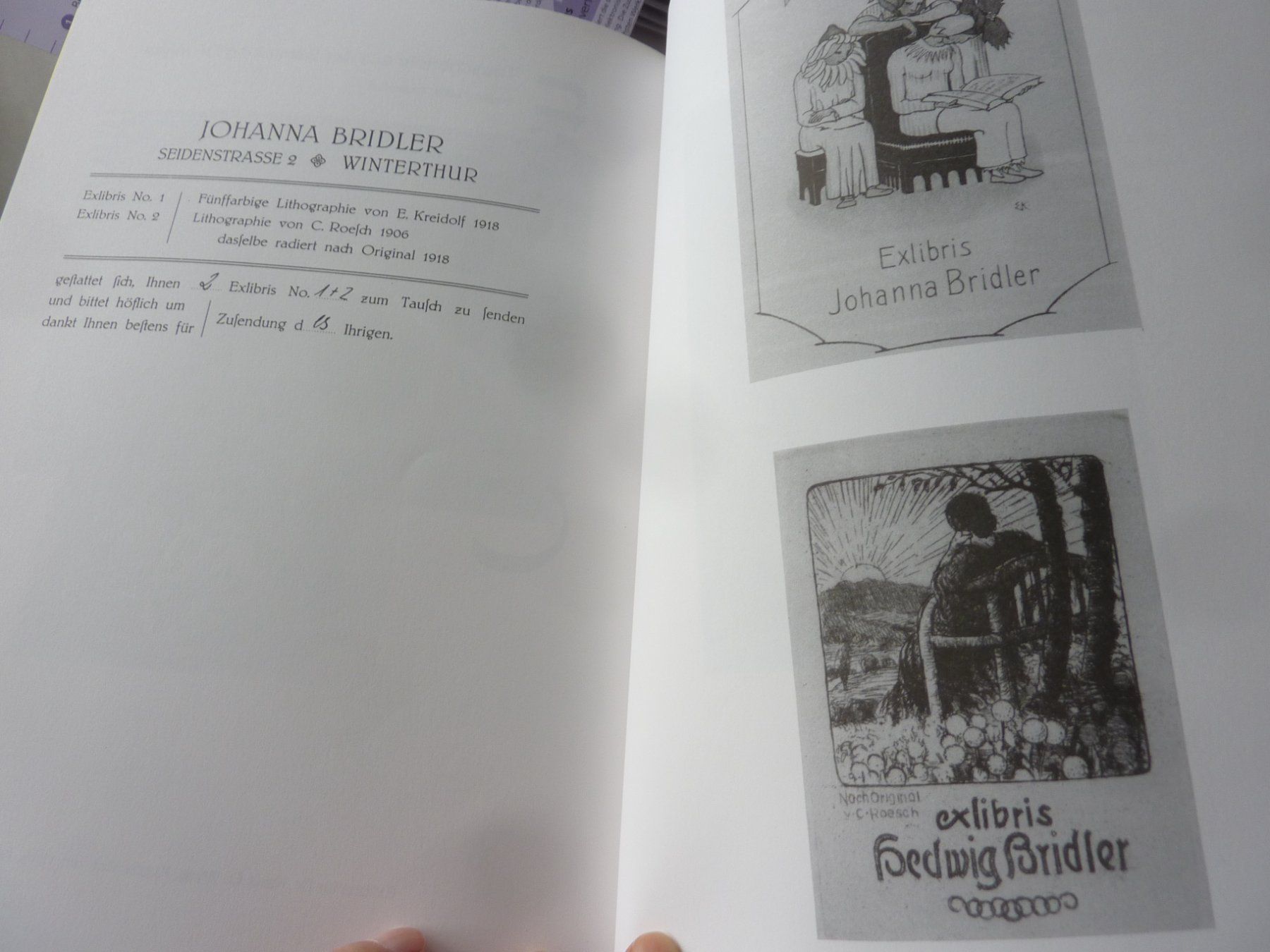 Libri: EXLIBRIS BUCHEIGNERZEICHEN KLEINGRAPHIK JAHRESSCHRIFT41/2001 – Usato da Zürich venduto da Rrehsuah 9