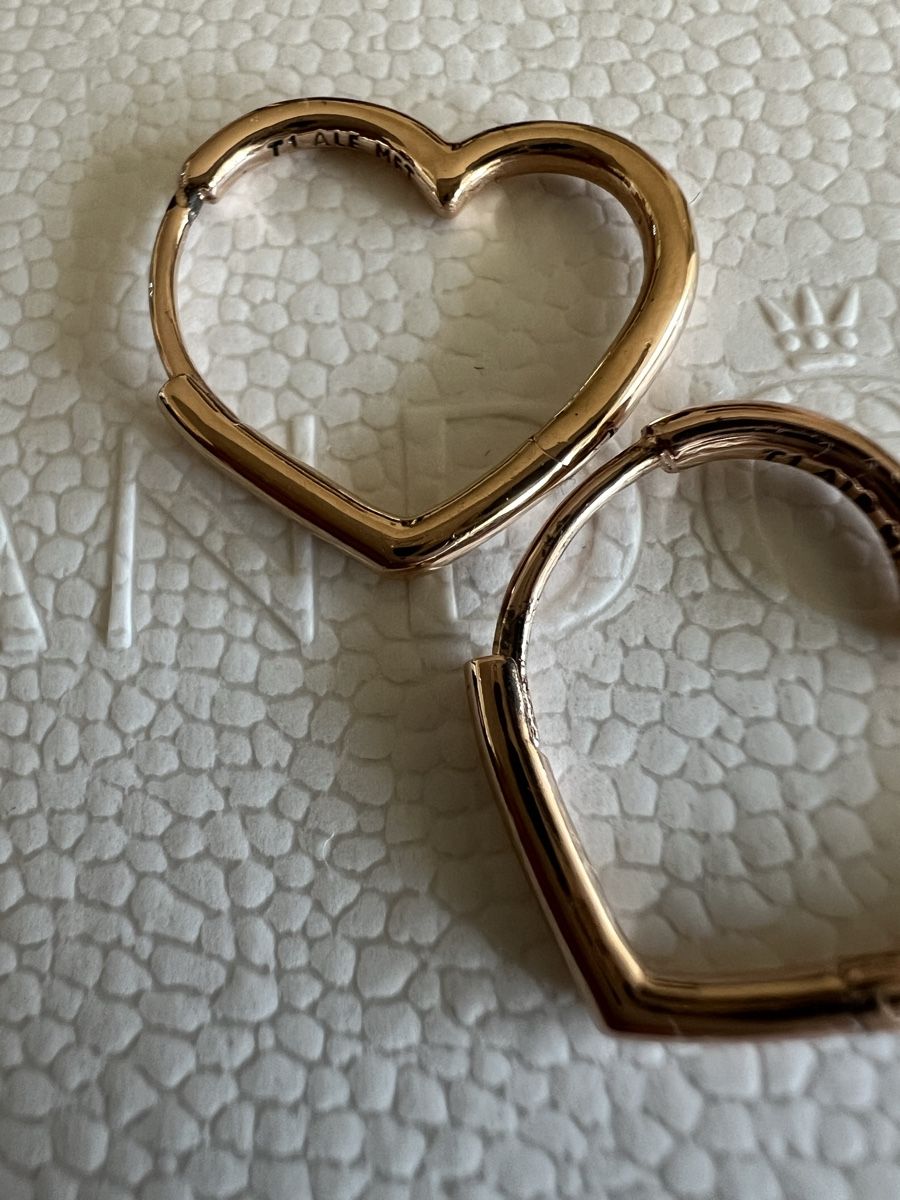 Pandora Ohrringe & -stecker: Pandora Herzohrringe Rosegold – Gebraucht aus Toffen von Vanessa_Germann 1