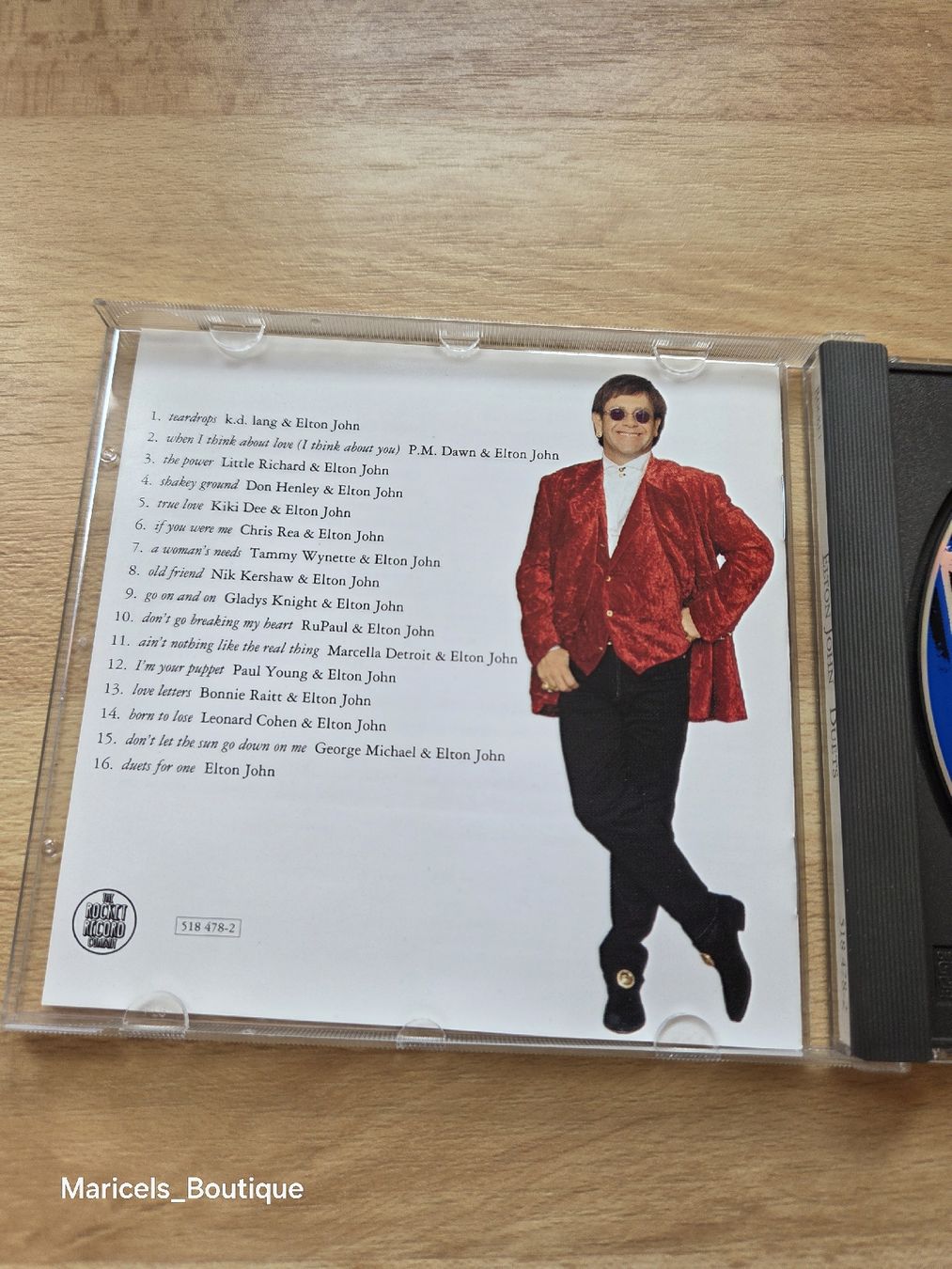 CD: Elton John Duets CD Album Good Condition – Usato da Winterthur venduto da Maricels_Boutique 4