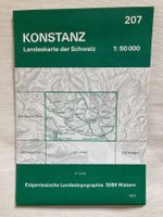 Konstanz, Landeskarte 1:50'000,  1972