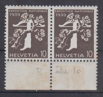 Variété n°233Bz.3.02 125.-- (rouille au dos)
