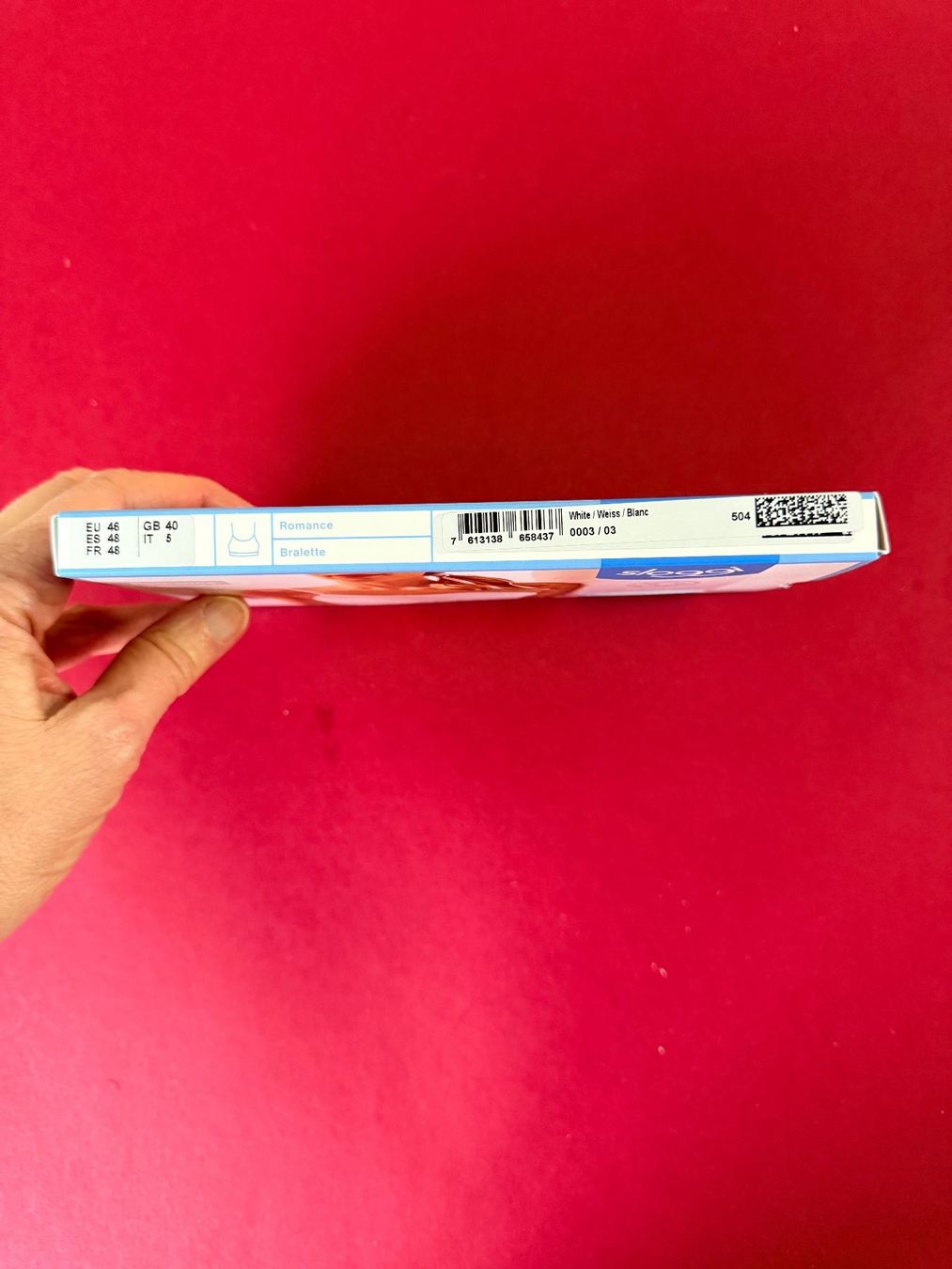 Sloggi Altra biancheria intima: SLOGGI, Bralette Romance, Grösse 46, Farbe Weiss – Nuovo e nell'imballaggio originale da Rudolfstetten venduto da gst_g7xl 1