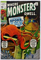 WHERE MONSTERS DWELL 2 JACK KIRBY HORROR STORIES MARVEL 1970