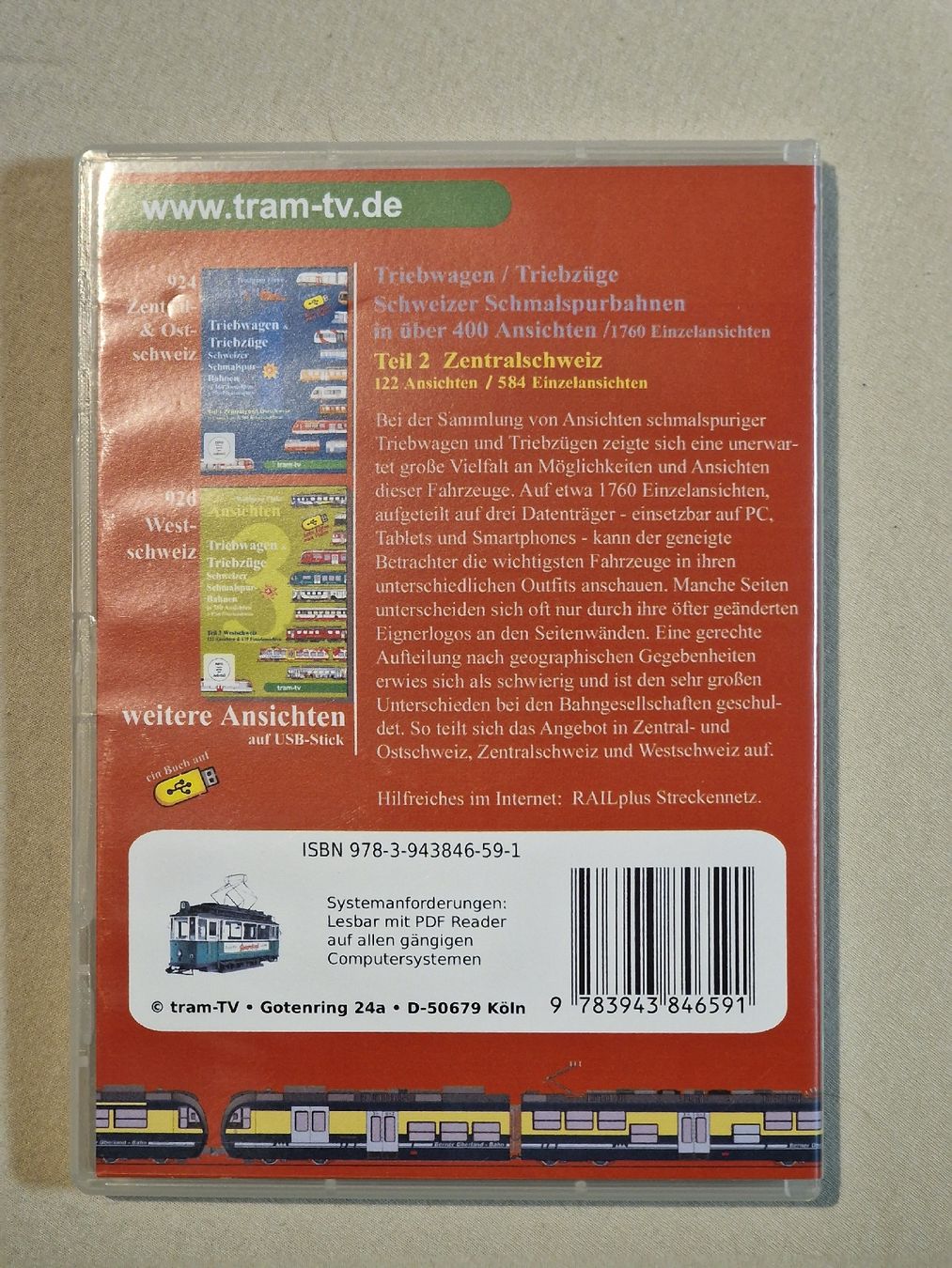 Chiavette USB: Triebwagen & Triebzüge - Teil 2 – Usato da Konolfingen venduto da Nostalgiker 1