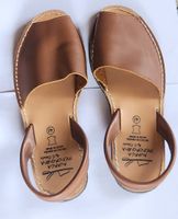 Sandales cuir marron femme T.41 Avarca Menorquina 