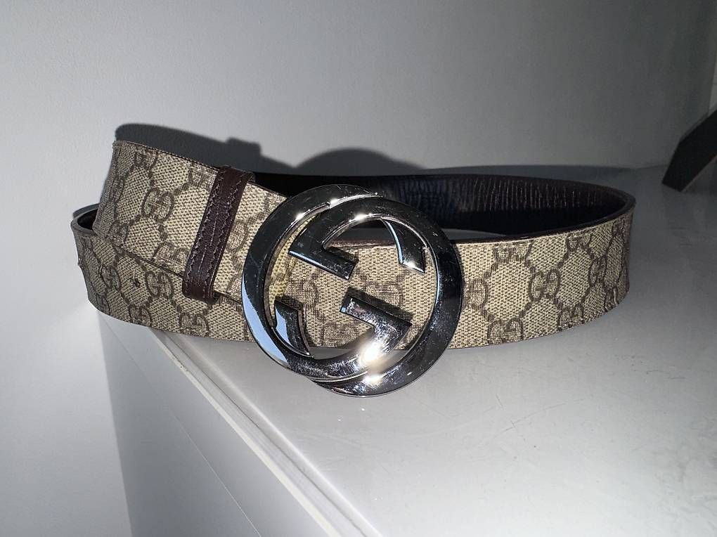 Cinture: Authentic Gucci Belt  Classic GG Buckl – Usato da Pregassona venduto da samdl518 1