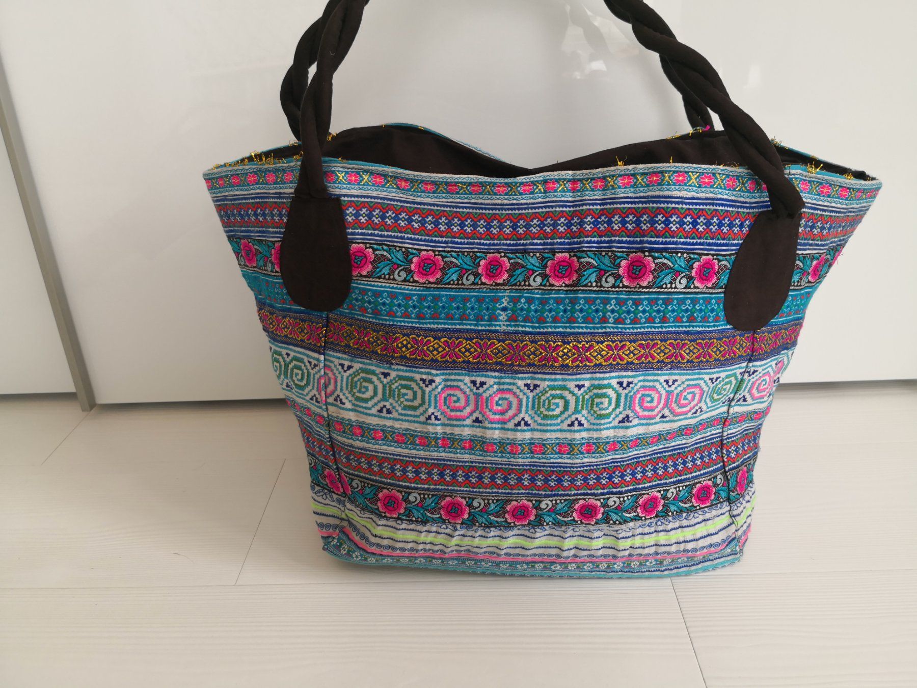Borse da donna: 🤩BOHO-CHIC HANDGEMACHTE ETHNO PATCHWORK XXL TASCHE NEU – Nuovo (secondo la descrizione) da Olten venduto da Naja-Twins-Twins 5