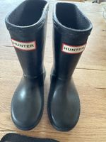 Hunter Gummistiefel Kinder Gr. 24, Schwarz, Top Zustand!