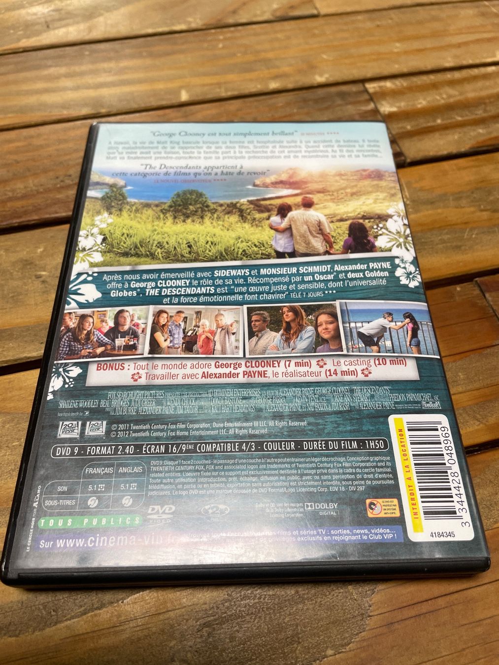 Tutti i DVDs: DVD the descendants – Usato da moudon venduto da faucheur2 1