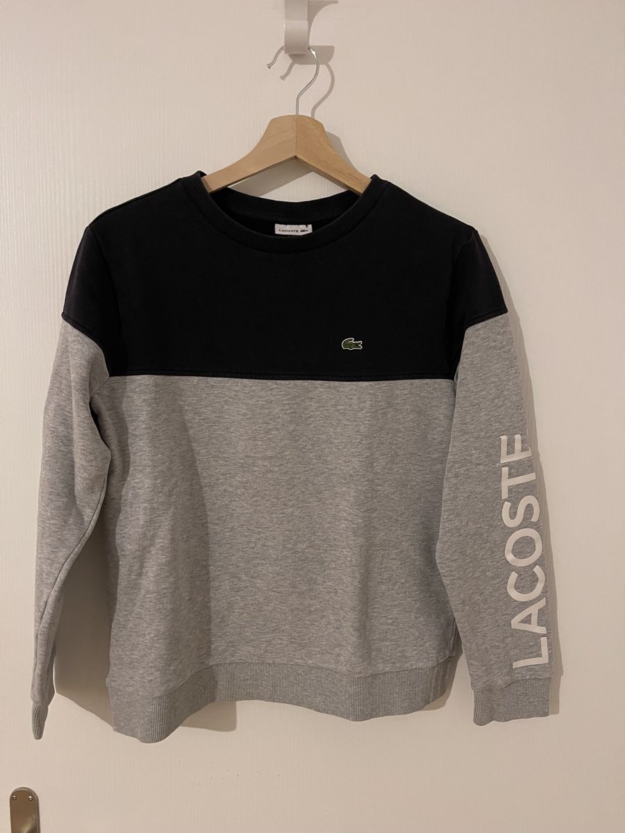 Lacoste Maglioni & Felpe: Lacoste pullover, Gr. S, schwarz/grau, Top Zustand, y2k – Usato da Wetzikon ZH venduto da Jan_wojt