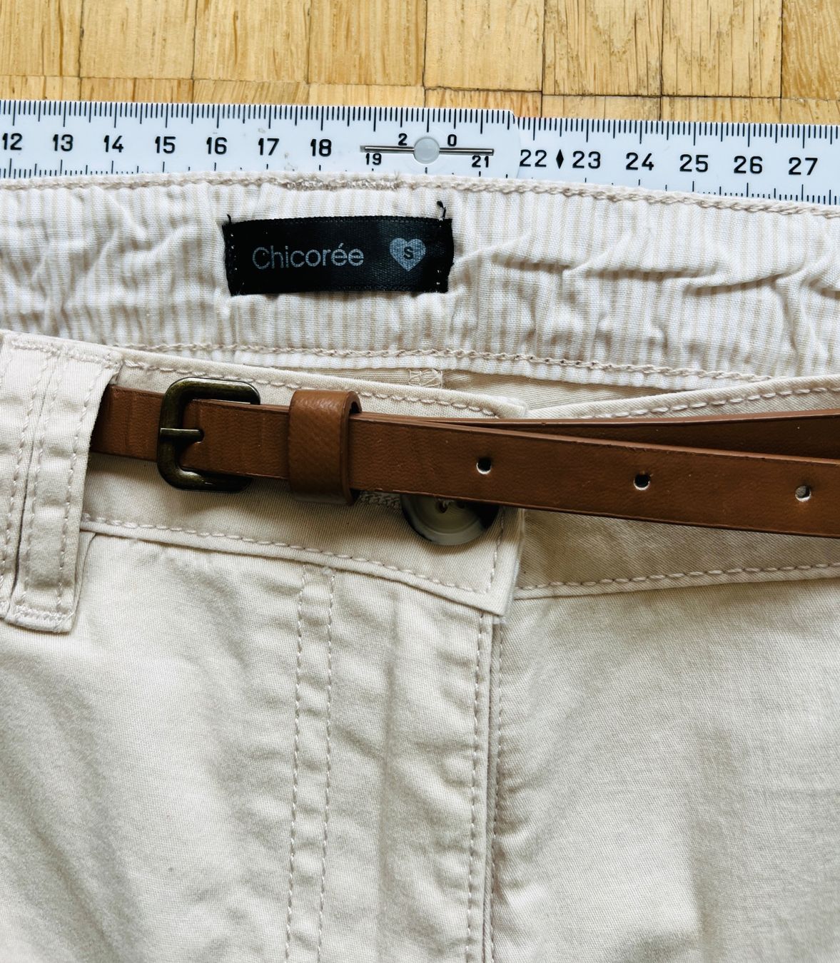 Pantalons: Chino Hose Gr S hellbeige – D'occasion à Ittigen par franzis6 2