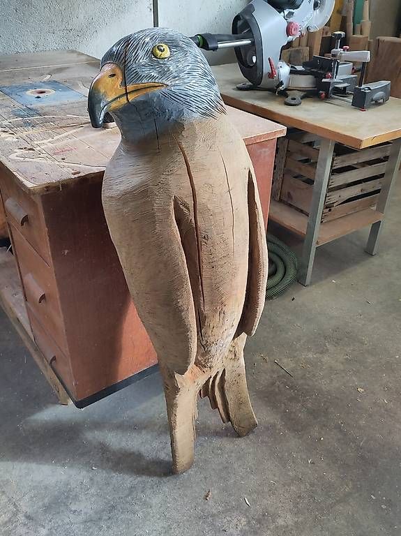 Figuren: Grosser Holzvogel – Gebraucht aus Büron von tim_2wc7 3
