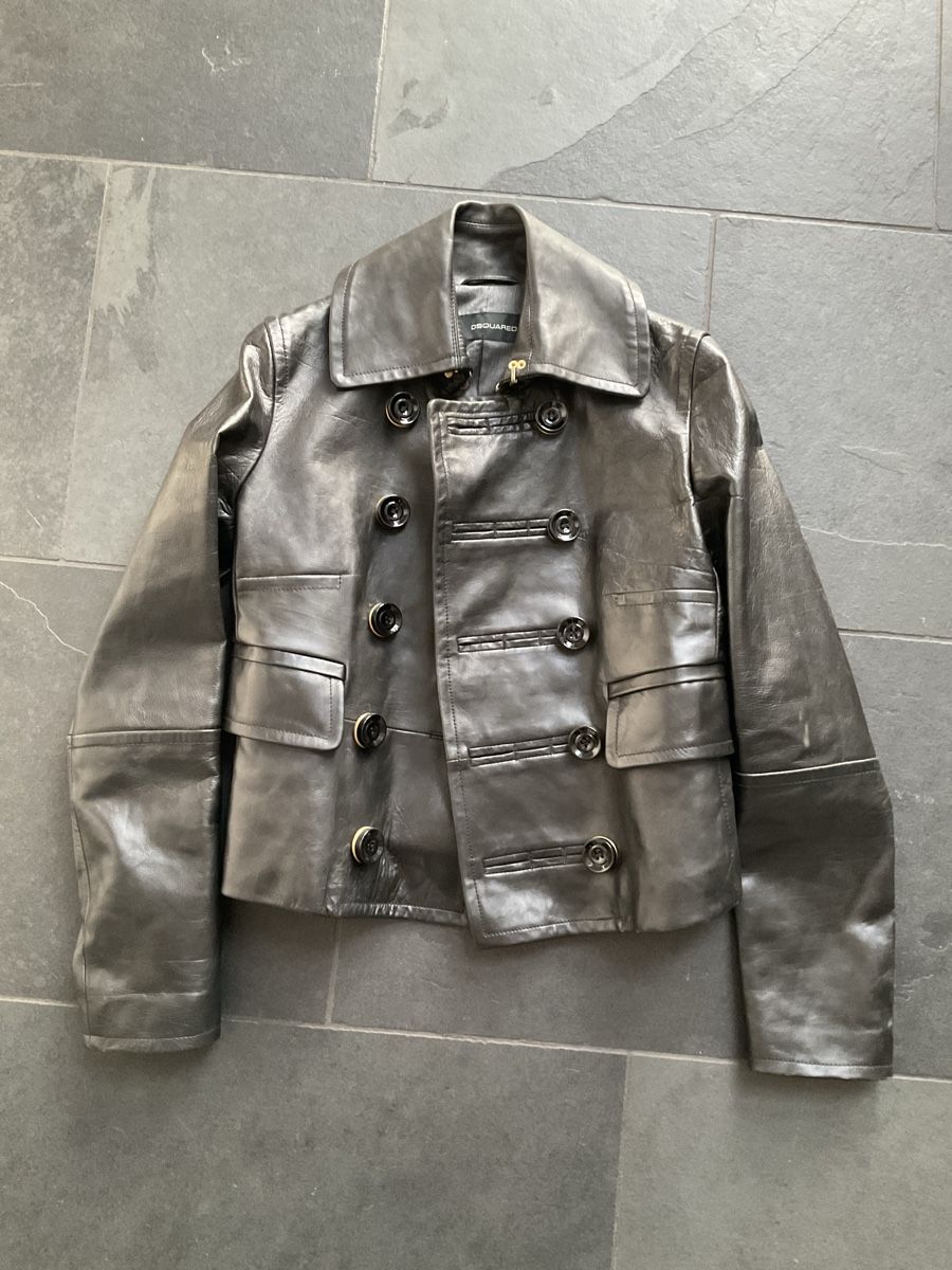 Dsquared2 Giacche: Dsquared2 Lederjacke – Usato da Röschenz venduto da Queen020 1