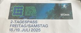2-Tagespass Gurtenfestival (FR-SA)