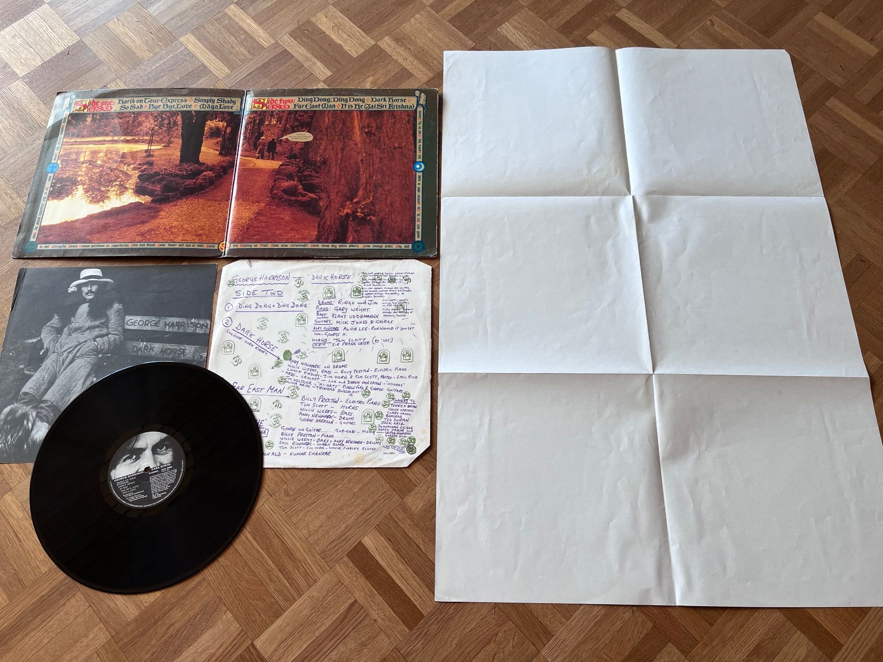 Dischi in vinile: George Harrison mit Eric Clapton, Ron Wood, Ringo Starr uvm – Usato da Giebenach venduto da Wurlitzer70 1