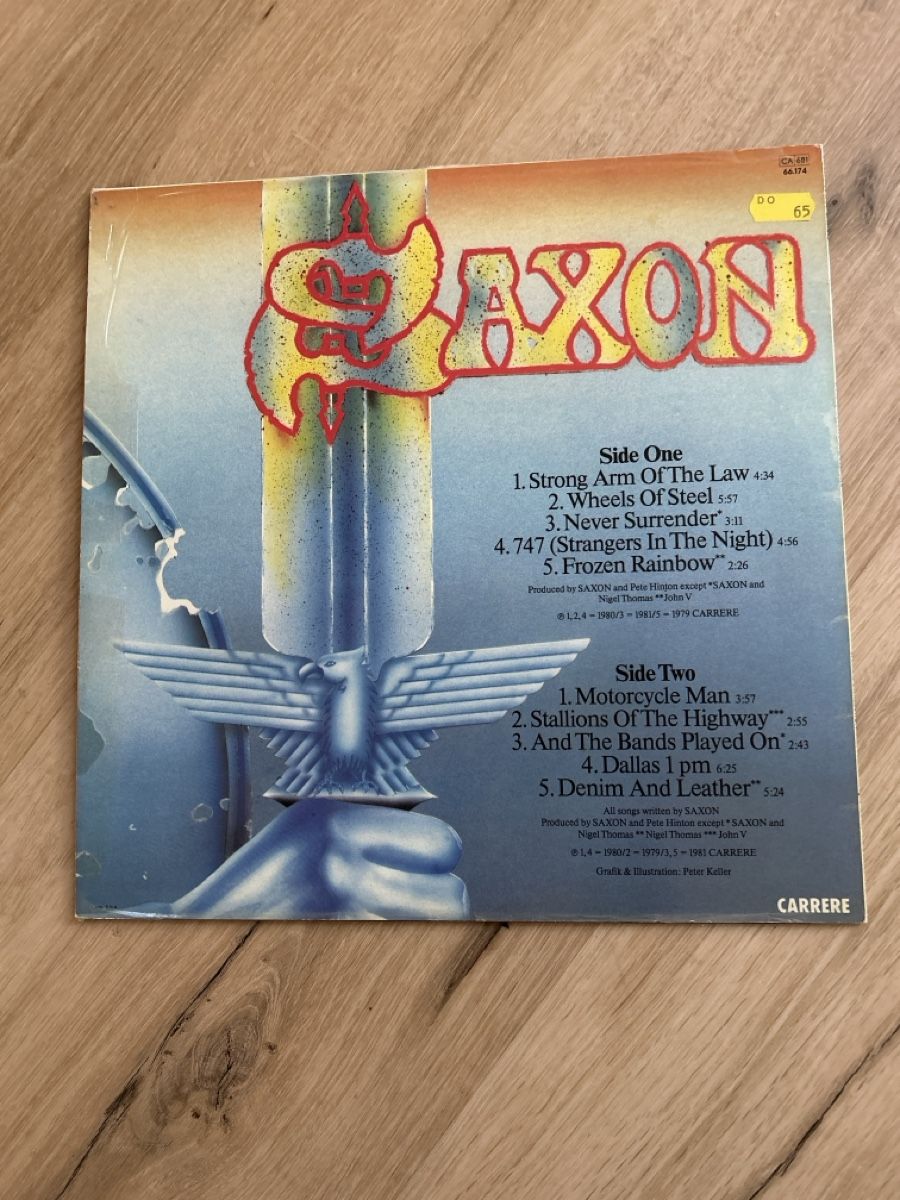 Vinyles: Vinyl LPs Saxon – D'occasion à Trimbach par RAMM-STEIN 3