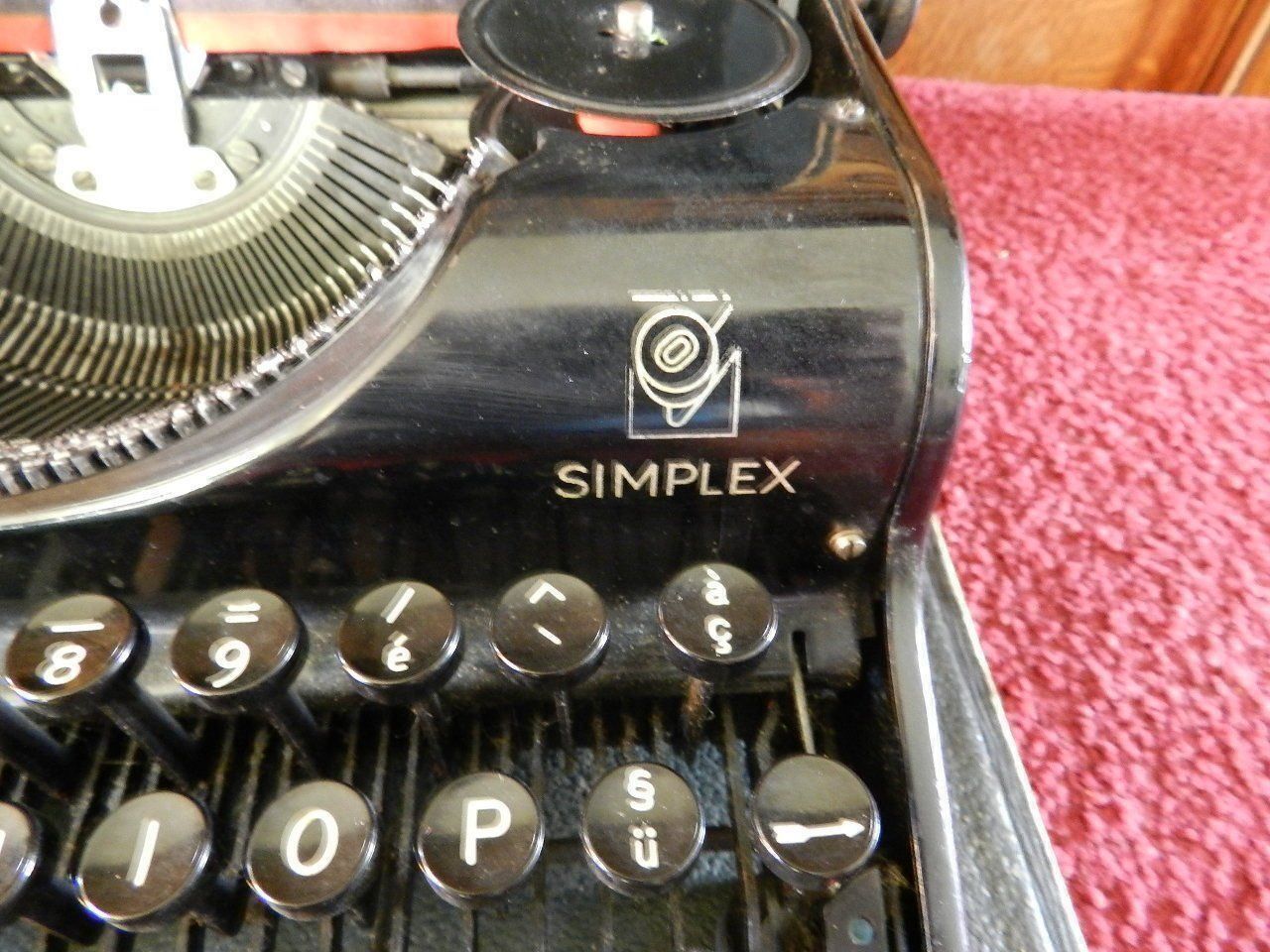 Schreibmaschinen: Rar Antike Olympia Simplex 1940er – Gebraucht aus Emmenbrücke von Ulisse-22 2
