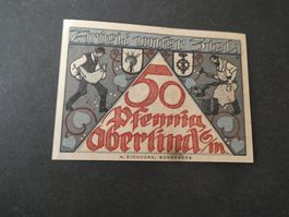 Dt. Reich, Oberlind  - Notgeldschein