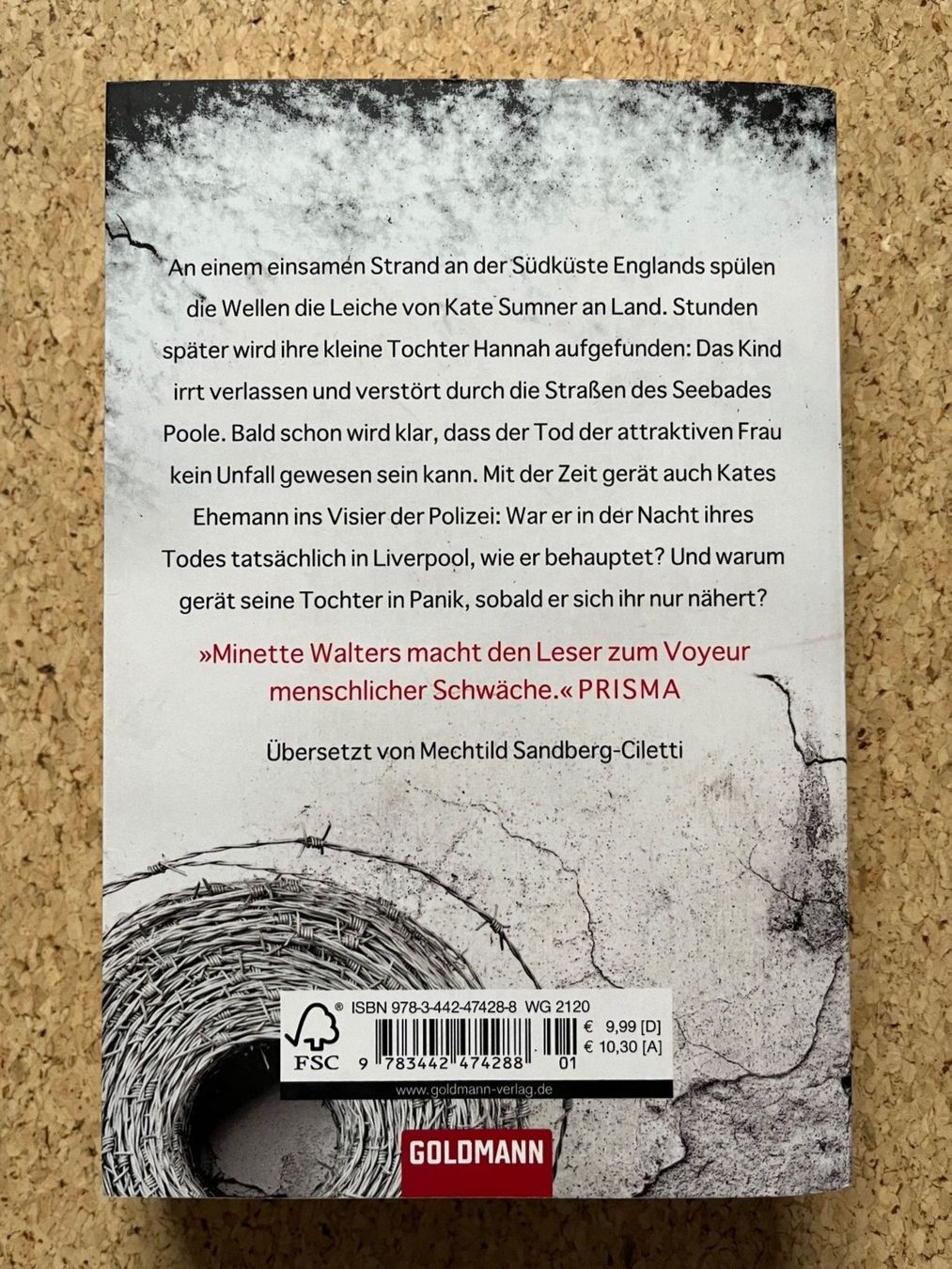 Bücher: Taschenbuch "Wellenbrecher", Minette Walters – Gebraucht aus Grosswangen von Vita500 1
