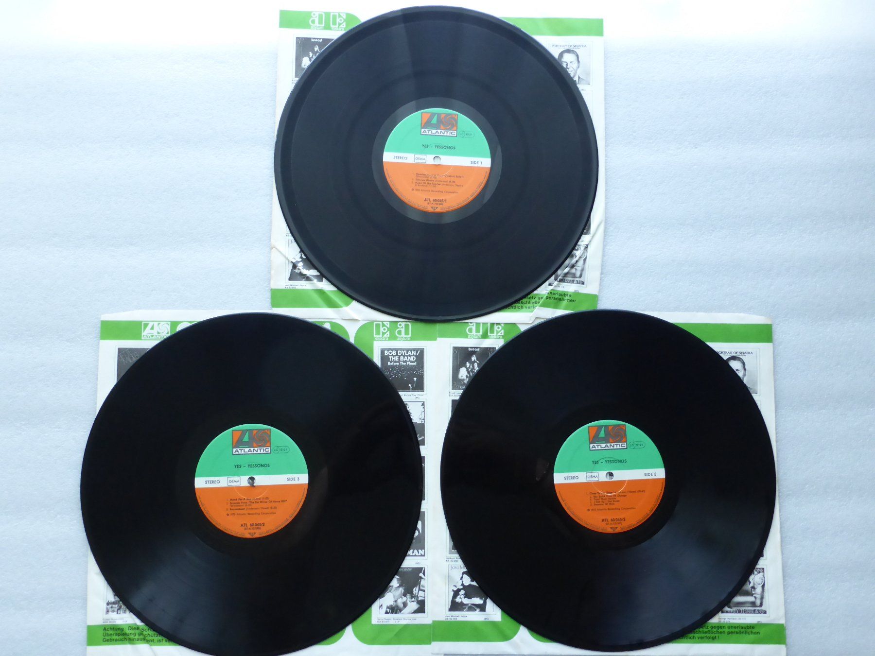Dischi in vinile: VINYL  3 fach LP   YES – Usato da Küssnacht am Rigi venduto da Sunnestrahl 2