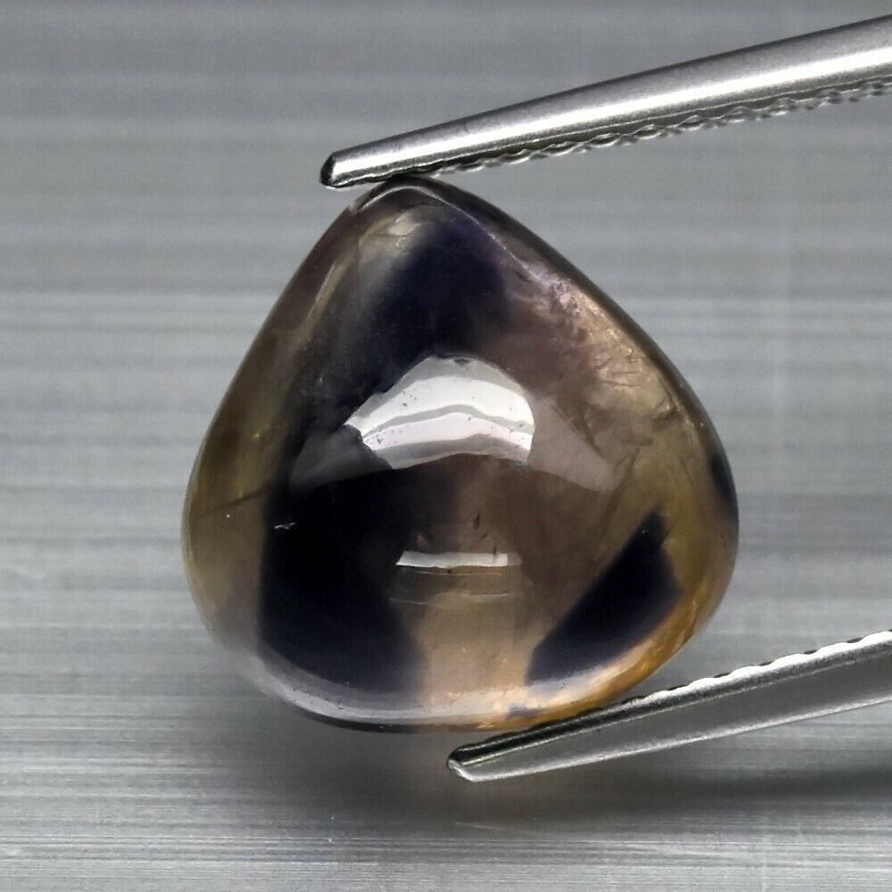 Pietre preziose: 6,44 ct Saphir naturel tricolore – Usato da Carouge GE venduto da Crystal_Energy