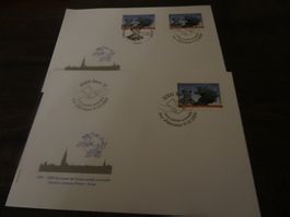 FDC 2009 Union Postale 2 Stück