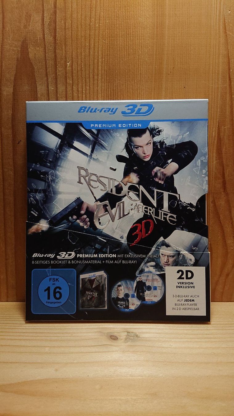 Tutti i DVDs: RESIDENT EVIL Afterlife in 3D Blu-Ray Premium Edition – Usato da Wilderswil venduto da Exebub