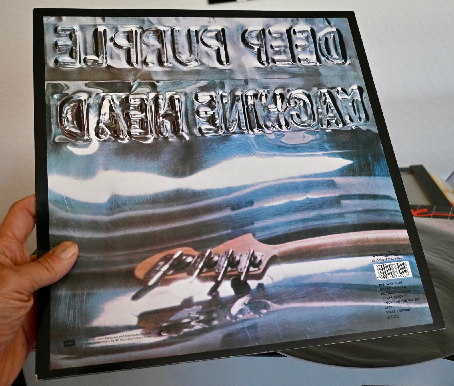 Dischi in vinile: Deep Purple – Machine Head EURO Reissue 1986  vg+(+) – Usato da Pfaffhausen venduto da mono_rec 1