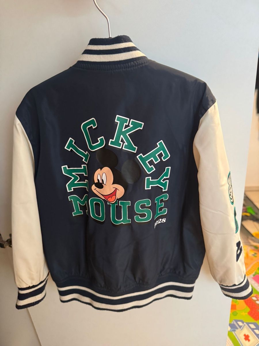 Disney Giacche: Jacke Baseballjacke Mickey Mouse  gr. 104 – Usato da Stetten AG venduto da Dekis-Tradingcards