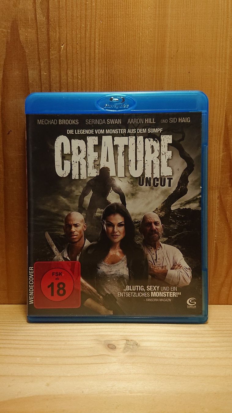 Tous les DVDs: CREATURE Uncut Blu-Ray – D'occasion à Wilderswil par Exebub