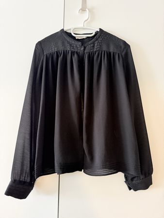 ba&sh Black Blouse - Size 2 - Excellent Condition