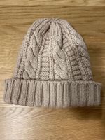 Beige Damen Mütze