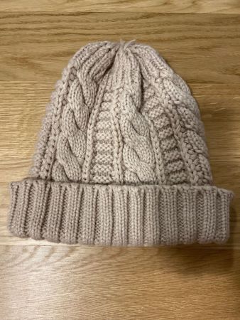 Beige Damen Mütze