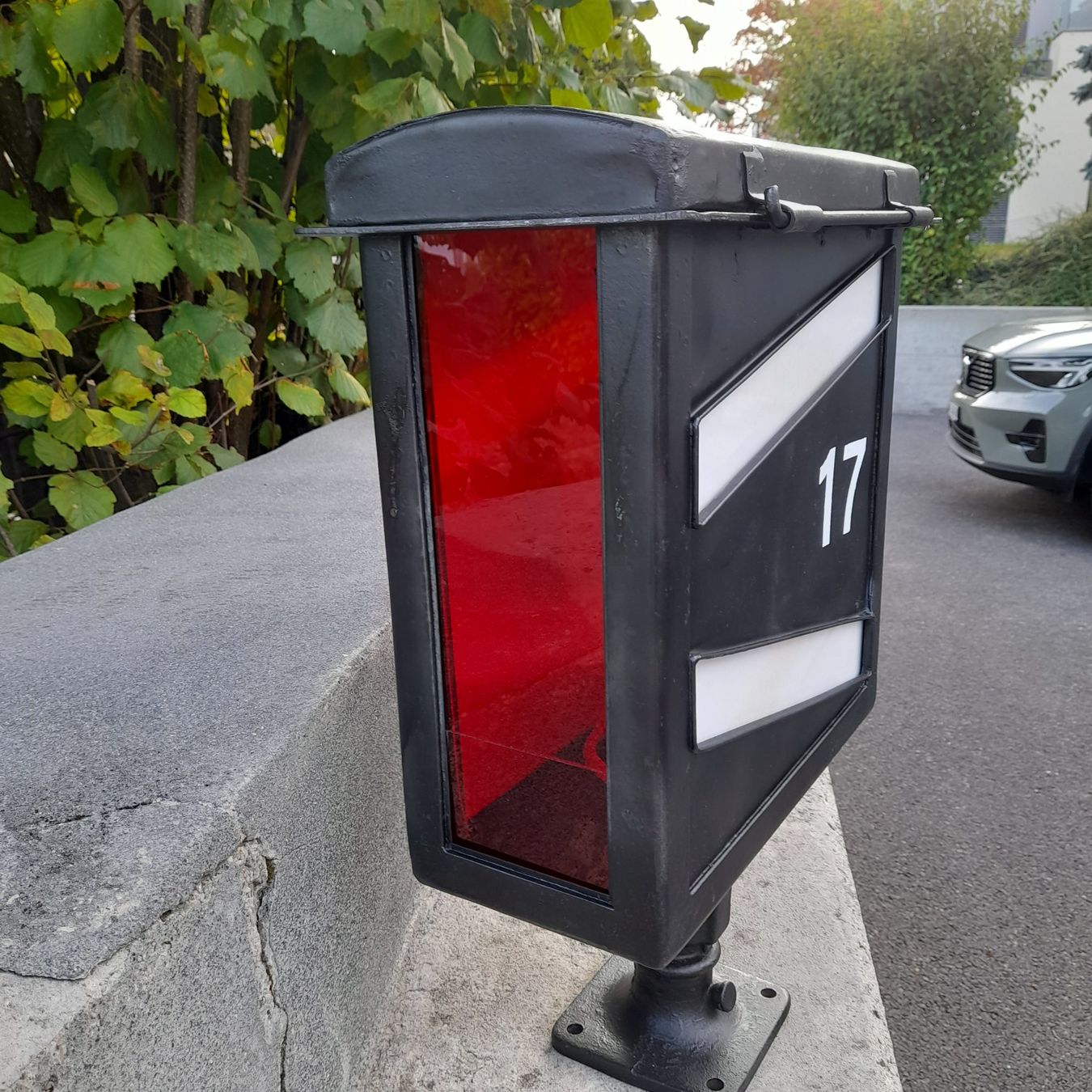 SBB/CFF/FFS Lampen: Lanterne d'aiguille – Gebraucht aus Auvernier von gandalf08 1