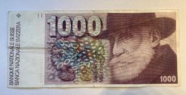 1000 Franken-Note 1977 "Ameise"