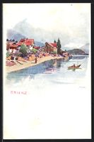 Brienz, Ortspartie am Seeufer