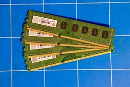 32GB DDR3 RAM Set (4x8GB) Transcend 1600MHz PC3-12800 U-DIMM