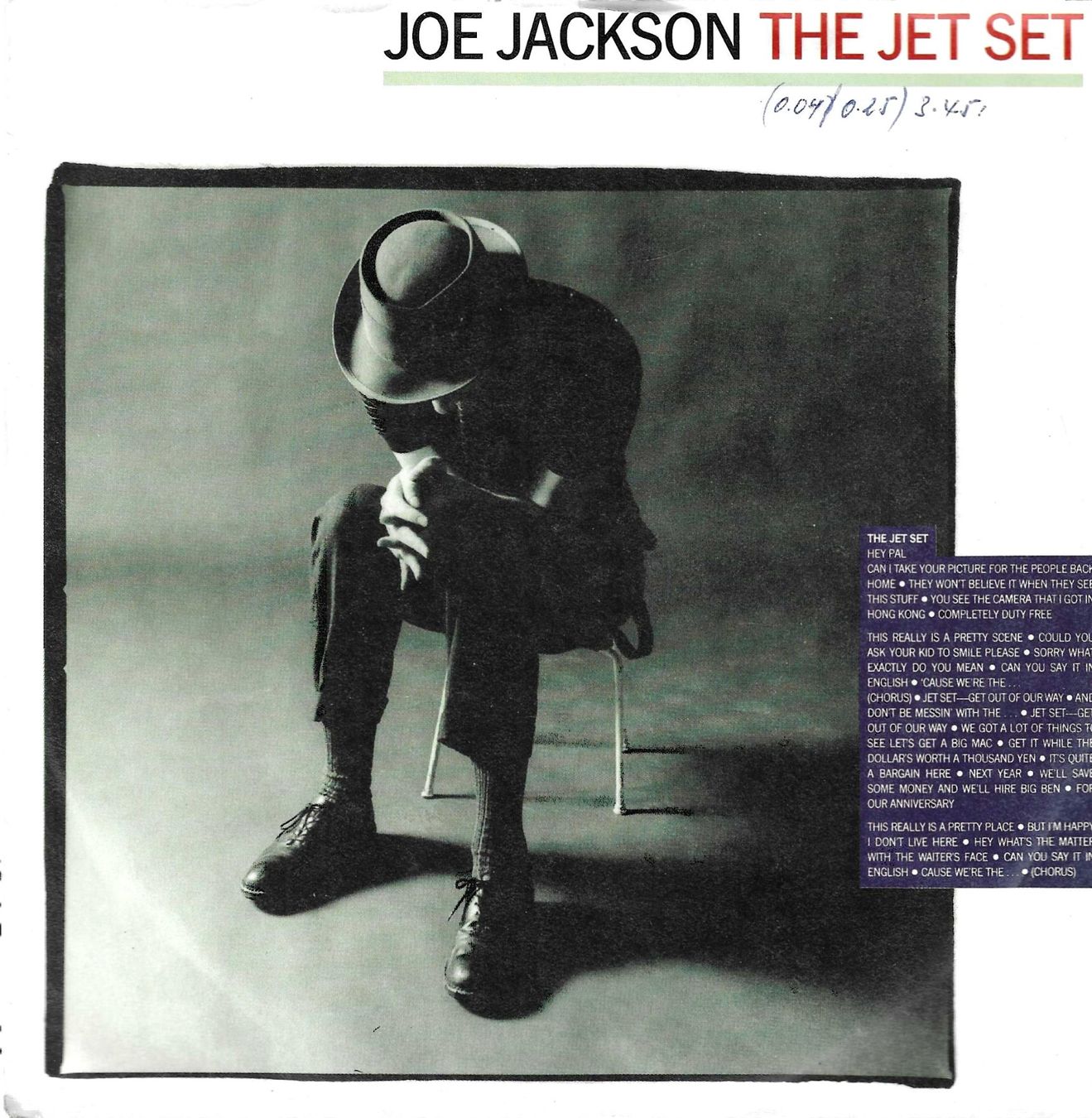 Schallplatten: Joe Jackson - The Jet Set – Gebraucht aus Savagnier von Ne2065