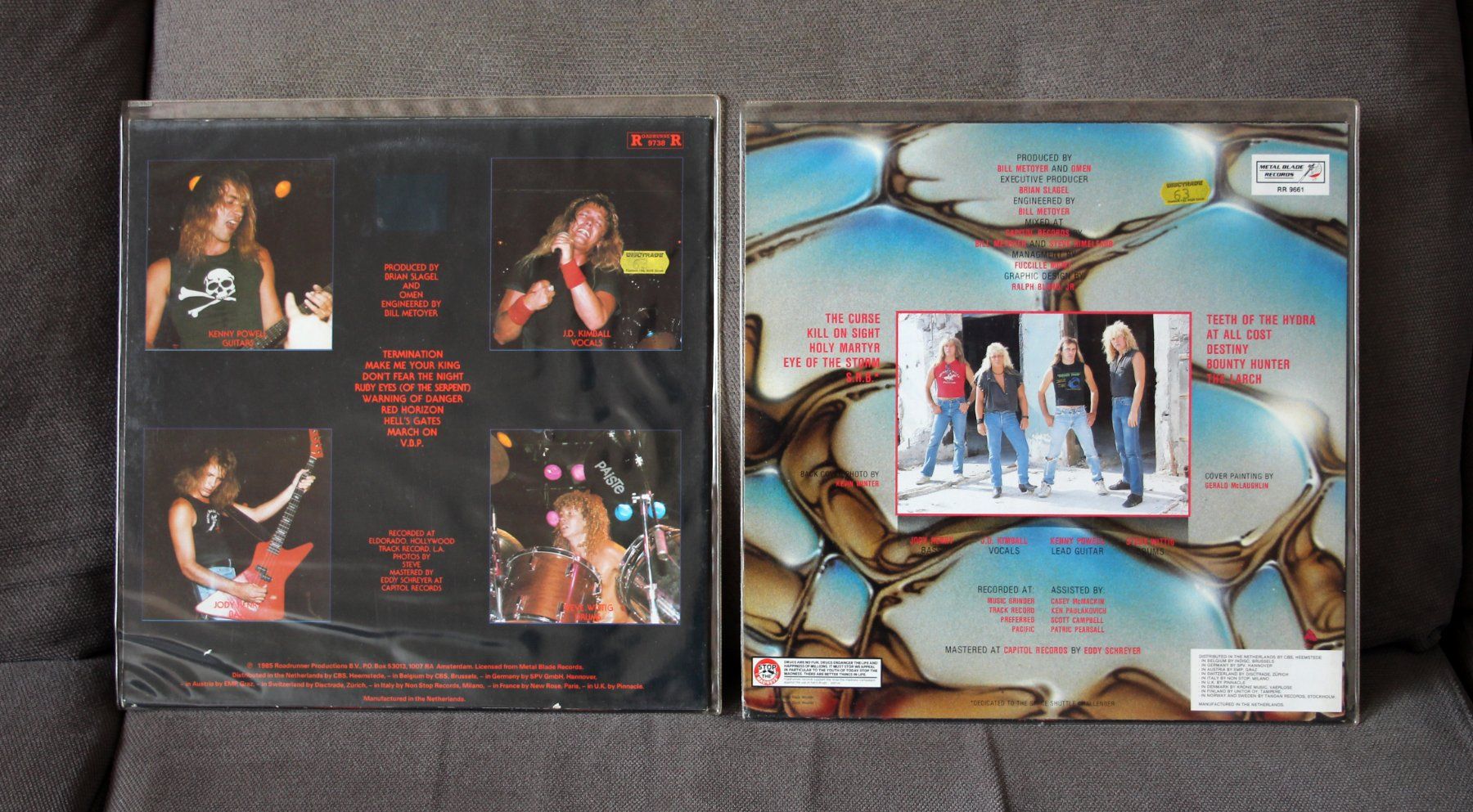 Schallplatten: Omen - Warning of Danger + The Curse – Gebraucht aus Münchenbuchsee von Chaoo 1
