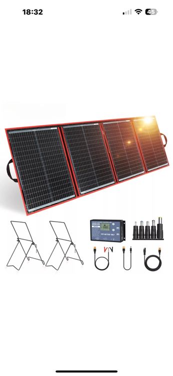 Dispositivi a energia solare: Faltbares Solarpanel, ideal fürs Camping! Neuwertig! – Nuovo e nell'imballaggio originale da Basel venduto da saly06