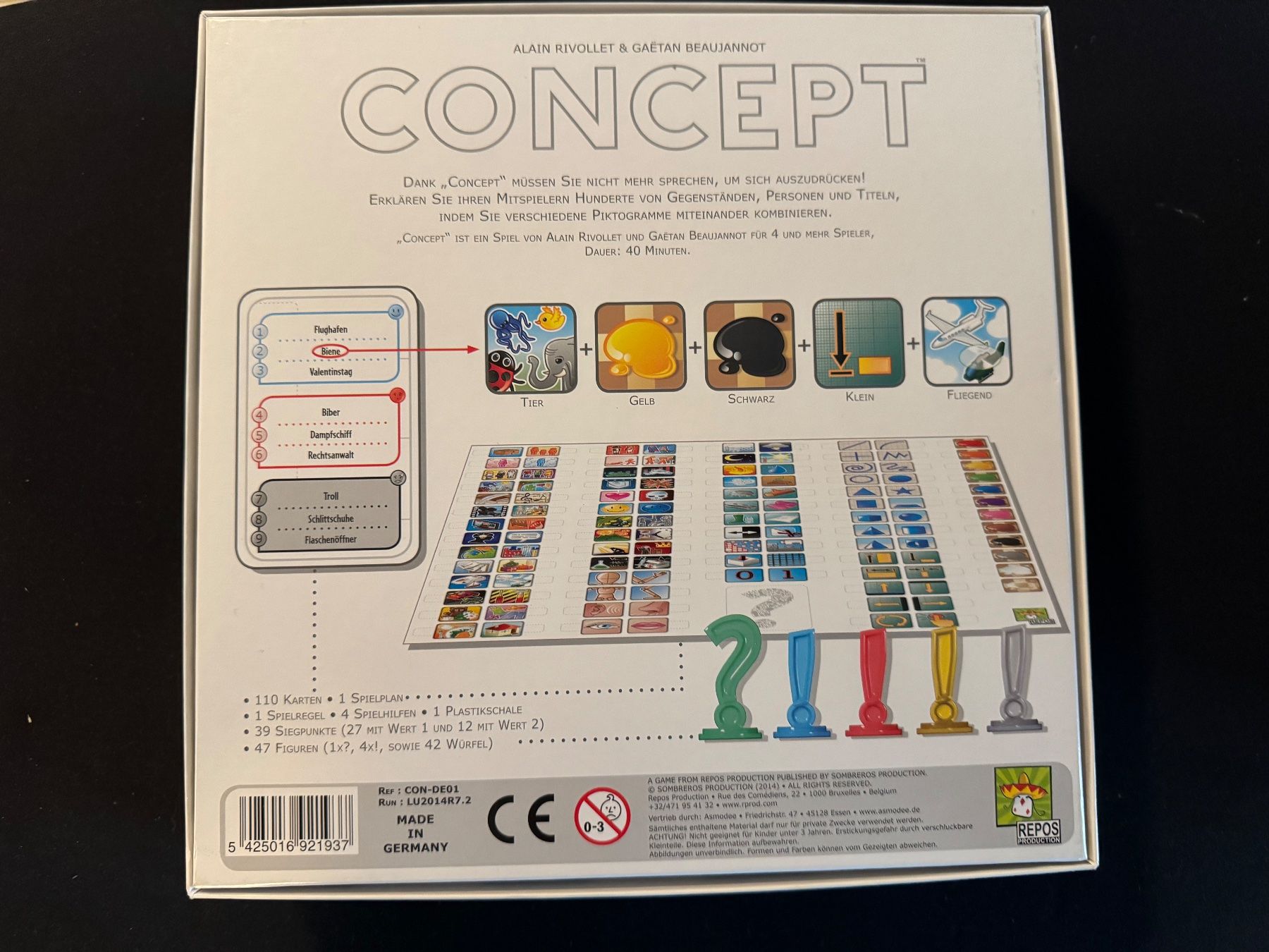Spiele: Brettspiel - Concept – Gebraucht aus Mellingen von Matabooth 1