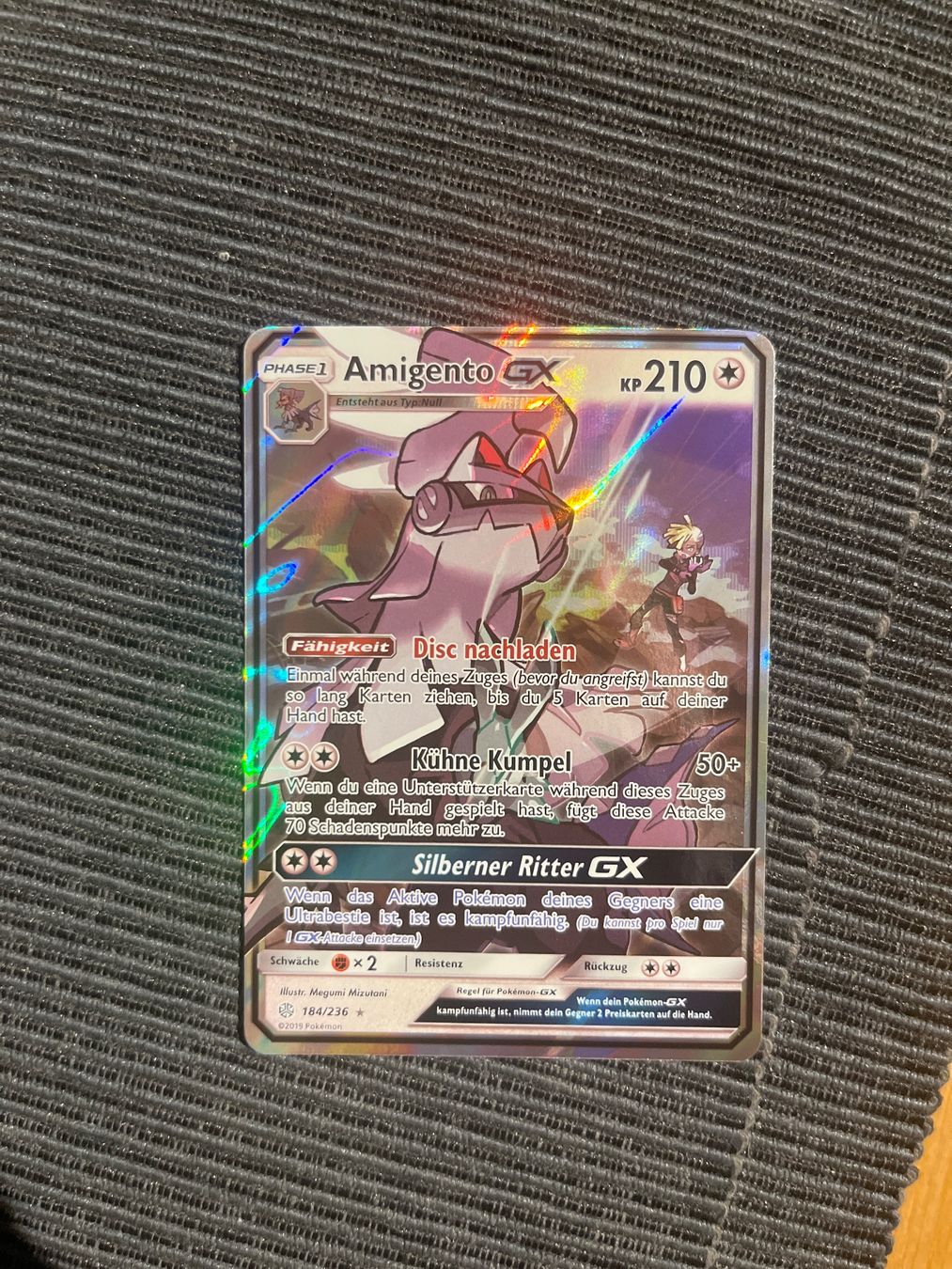 Pokémon Sammelbilder & Trading cards: Pokemon Amigento GX Cosmic Eclipse NM deutsch – Neu (gemäss Beschreibung) aus Wabern von Collectfun